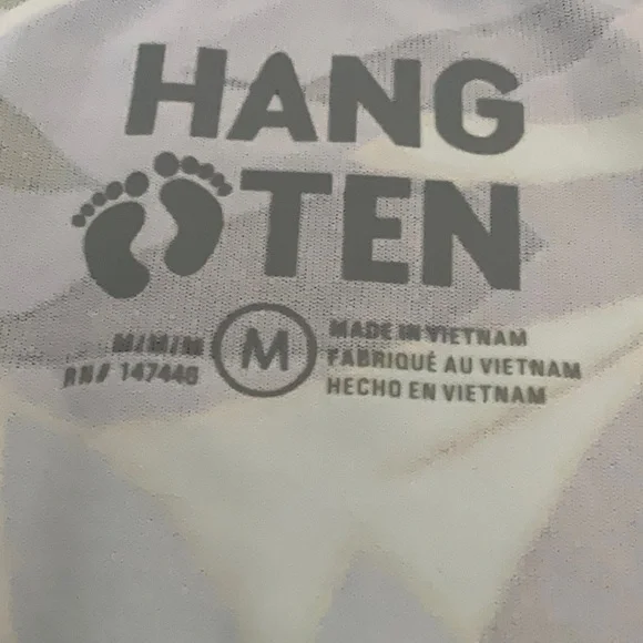 Leaf Print Long Sleeve Top - Picture 3 of 3